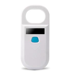 Портативный небольшой ручной считыватель идентификаторов животных Rfid 134,2 кГц