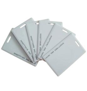 ID-карта на заказ индукционная RFID-карта контроля доступа к собственности посещаемость TK4100 чип толстая карта 125k низкая частота LF белая карта члена