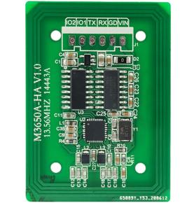 Модуль считывателя карт IC RFID высокочастотный бесконтактный S50 чтение и запись индукционный последовательный порт RS232 TTL