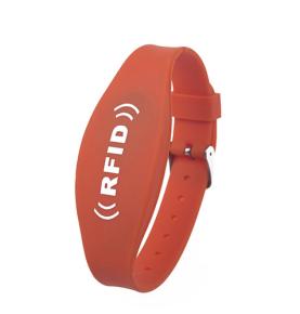 RFID силиконовый браслет ID IC двухчастотный композитный браслет карта NFC фитнес водонепроницаемый браслет аквапарк браслет