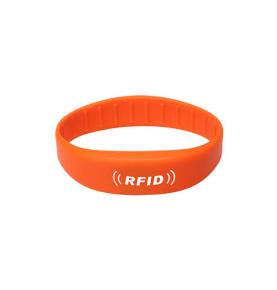RFID силиконовый средний плоский браслет