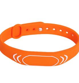 RFID силиконовый двухцветный смарт-браслет