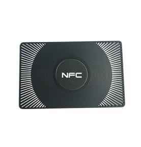 Визитная карточка NFC из нержавеющей стали Карта членства NFC