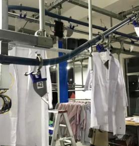 Решение для управления линией по производству одежды RFID
