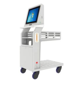 Тележка для подсчета библиотечного инвентаря RFID