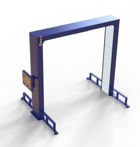Канал UHF RFID, дверная рама портала, большой складской инвентарь, вход и выход, управление записями, противоугонное устройство