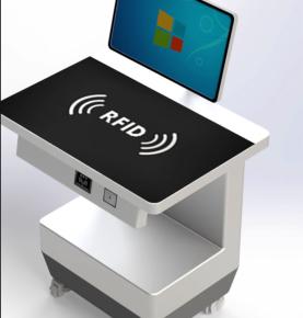 Вертикальная рабочая станция RFID Smart Library Management