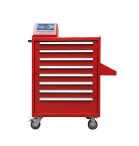 Тележка для инструментов RFID с функцией интеллектуального перемещения, инструментальный шкаф Управление инструментами для технического обслуживания одним щелчком мыши, поддержка настройки