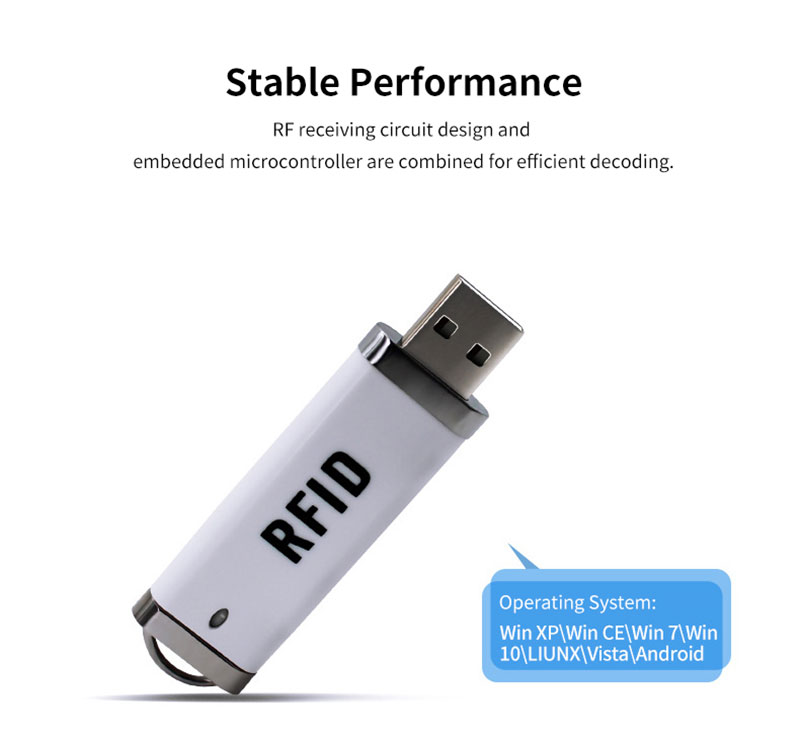 Мини-считыватель карт RFID в форме USB 4