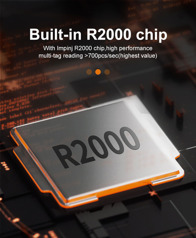 UHF RFID дальнего действия R2000 Чип 9dbi круговая поляризация антенна считыватель 3