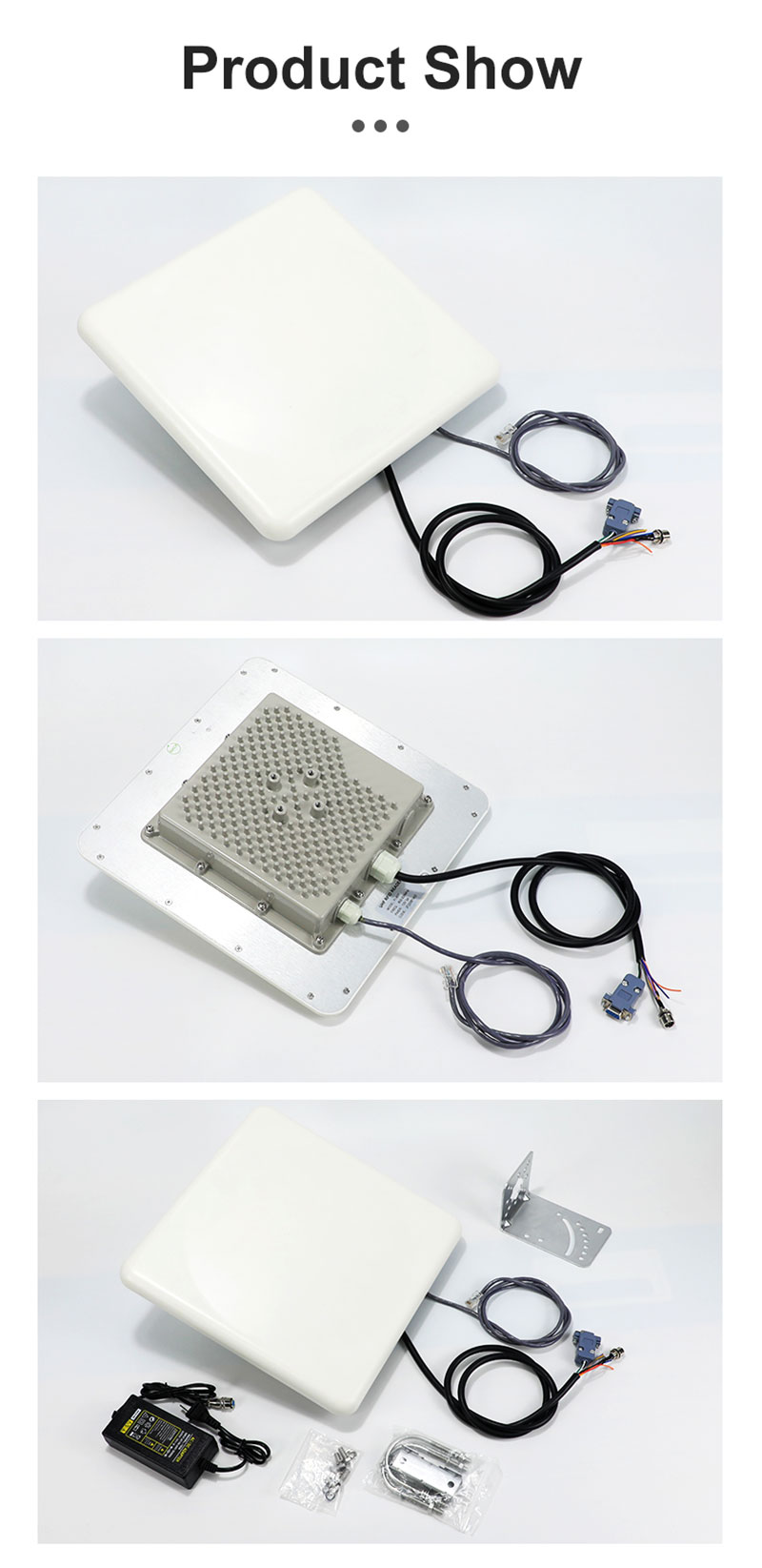 UHF RFID дальнего действия R2000 чип 9dbi круговая поляризация антенна Читатель 12