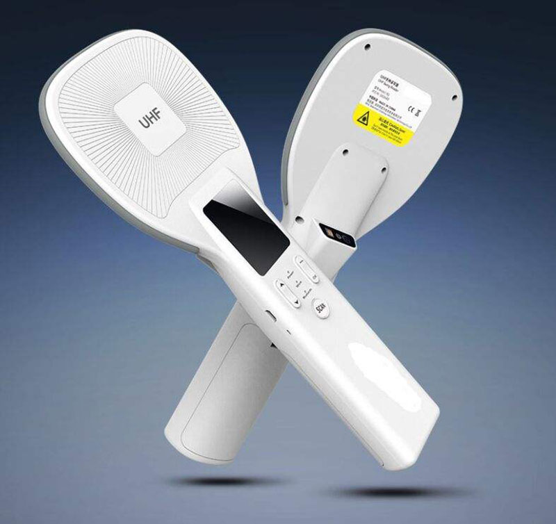 Портативный пассивный сканер штрихкодов RFID UHF Handheld NFC RFID Reader 5