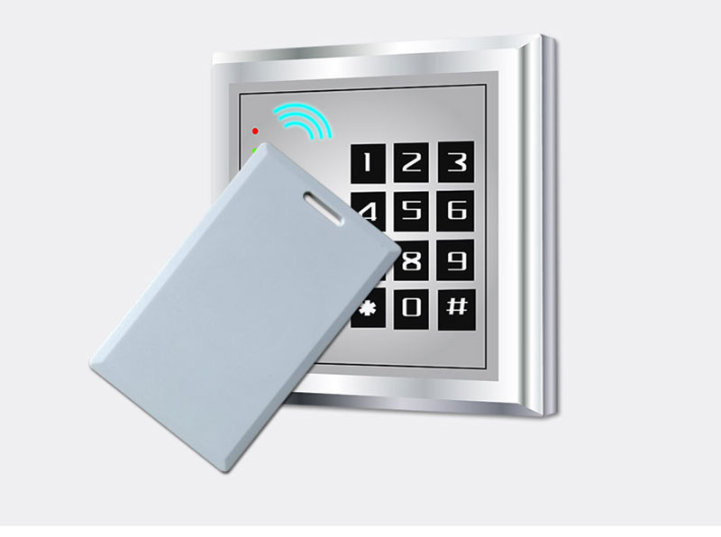ID card custom induction RFID property access control attendance TK4100 chip thick card 125k низкочастотный LF член белая карта4