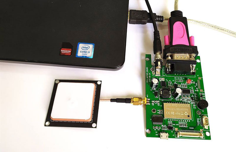 Модуль одноканального считывателя RFID UHF радиочастотной идентификации мобильного телефона компьютера встроенного считывателя карт UHF4