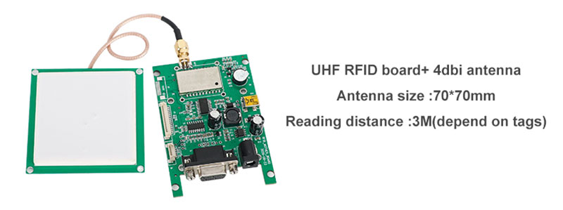 Модуль считывателя RFID-меток UHF-радиочастотная идентификация мобильного телефона, встроенный в компьютер модуль считывателя карт UHF6