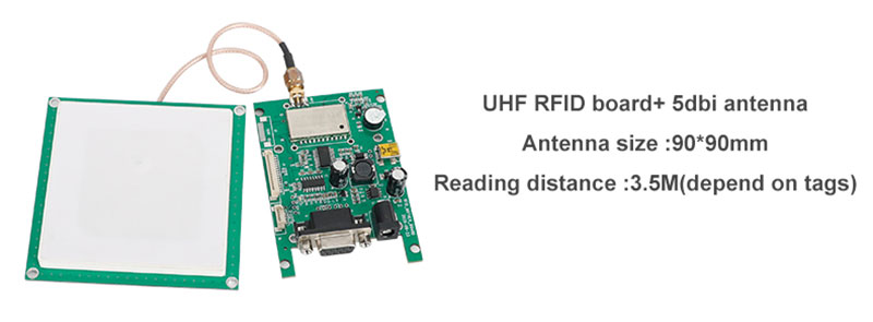 Модуль считывателя RFID-меток UHF для мобильного телефона, встроенного в компьютер, с модулем считывания карт UHF7