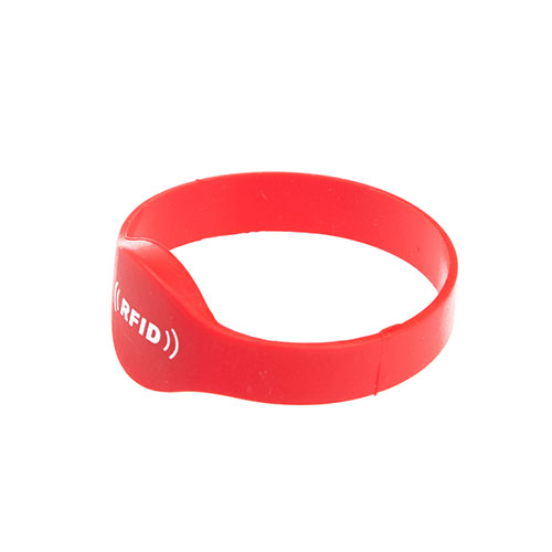 RFID силиконовый овальный браслет