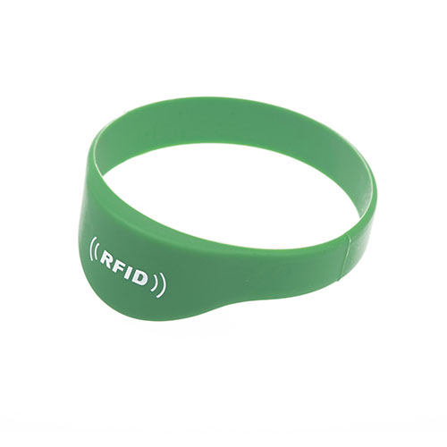 RFID силиконовый полукруглый браслет