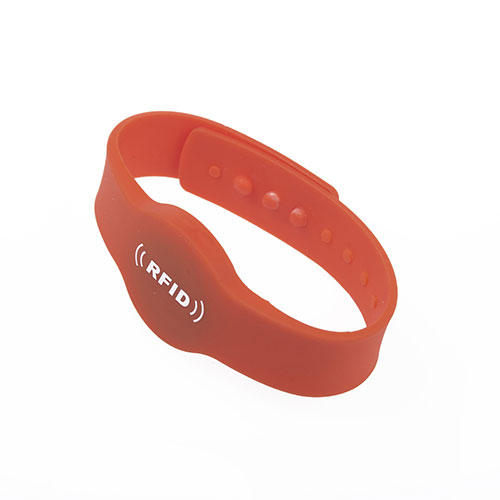RFID силиконовый тисненый браслет с пряжкой 2