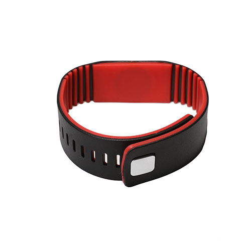 RFID силиконовый двухцветный браслет