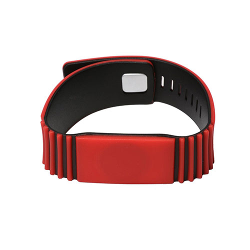 RFID силиконовый двухцветный браслет 5