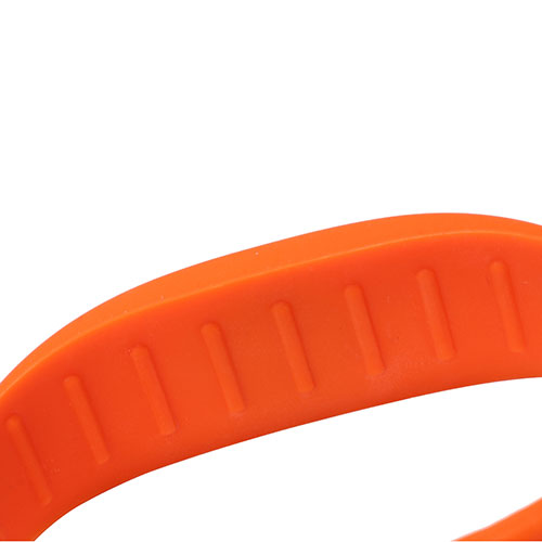 RFID силиконовый средний плоский браслет 5