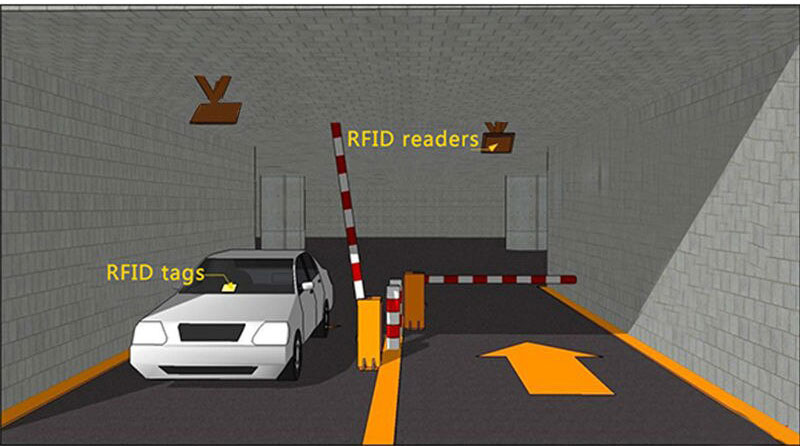 UHF RFID считыватель ворот 10 м парковочный RFID считыватель 865~960 МГц дальний считыватель 2