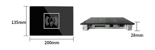 RFID UHF автоматический считыватель идентификационных карт для управления розничным складом портативная машина для инвентаризации