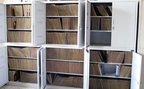 Интеллектуальное решение для управления файлами RFID Решение для интеллектуального картотечного шкафа RFID 2