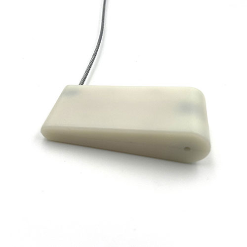 RFID стальная проволочная пломба одноразовая UHF G2im+ чип лазерный логотип кабельная стяжка этикетка электронная стандартная свинцовая пломба 2