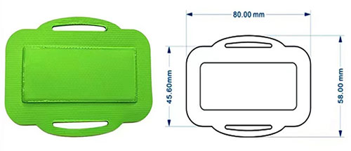 Антиметаллическая RFID-метка Управление инвентарем наружных металлических активов RF индукционная антиметаллическая электронная метка 2