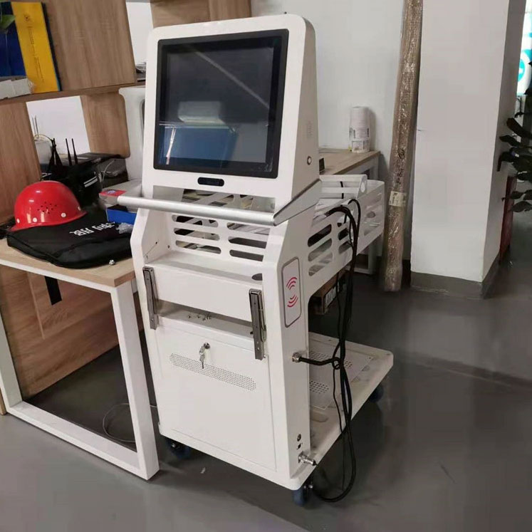 Тележка для подсчета инвентаря библиотеки RFID