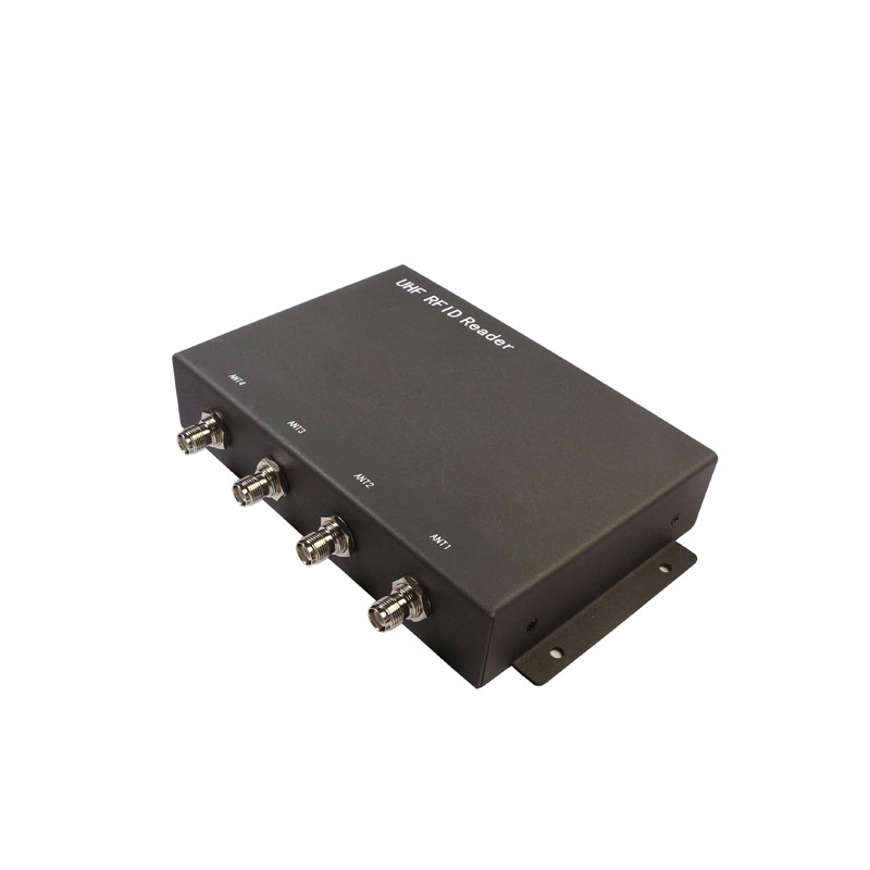 Высокопроизводительный четырехпортовый UHF RFID промышленный считыватель Modbus протокол RS485 RS232 TCP 3