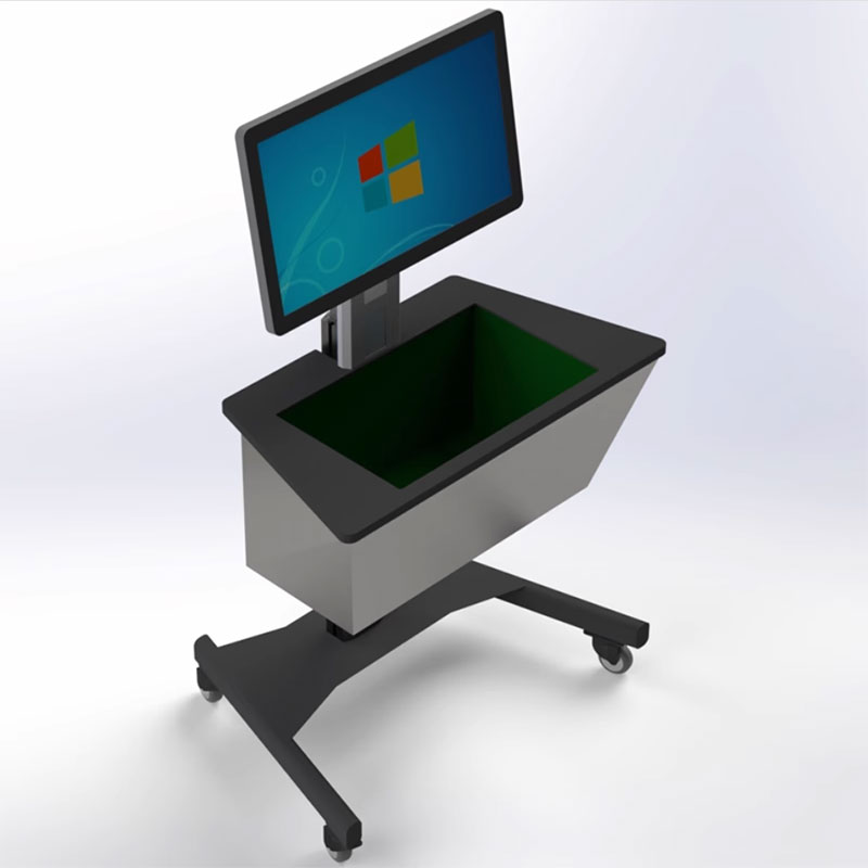 RFID Smart Library Management вертикальная рабочая станция, терминал самообслуживания для выдачи и возврата книг, производитель UHF вертикальных касс и расчетных платформ 3