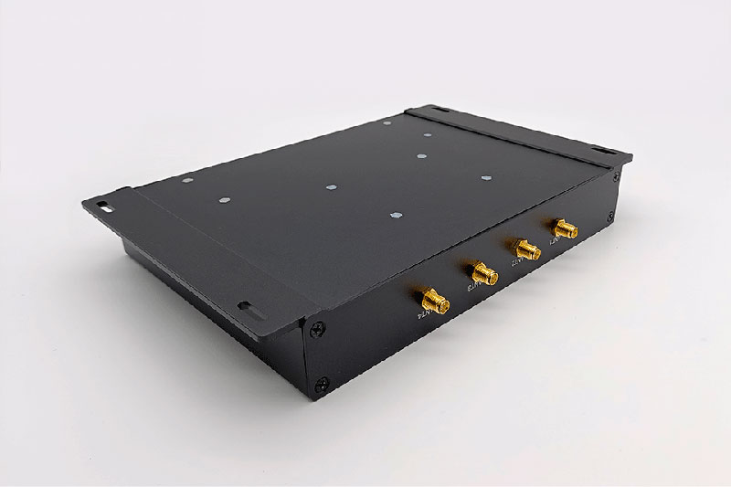 UHF RFID считыватель многоканальный дальний считыватель разделенных карт пассивный электронный считыватель тегов 4