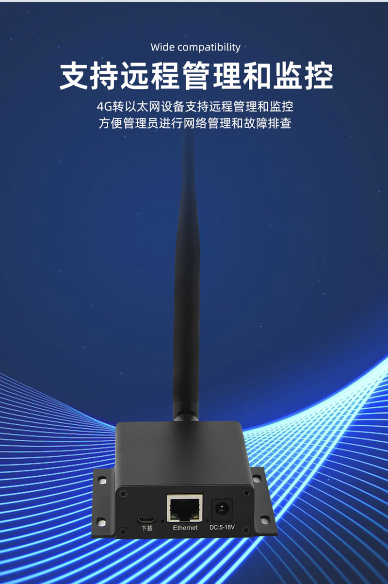 Гигабитный промышленный беспроводной маршрутизатор 4G RS232/RS485 последовательный порт карта IoT шлюз удаленное управление