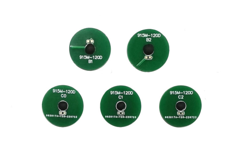 12 мм термостойкая UHF-метка PCB материал RFID электронный тег протокол ISO/IEC18000-6