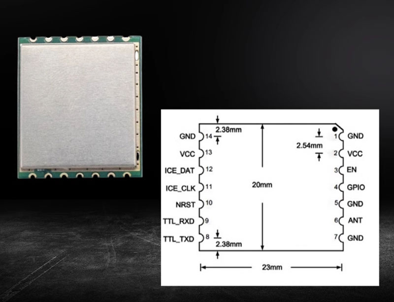 Модуль считывателя UHF RFID Bluetooth WiFi радиочастотный электронный считыватель меток TTL модуль радиочастотной идентификации