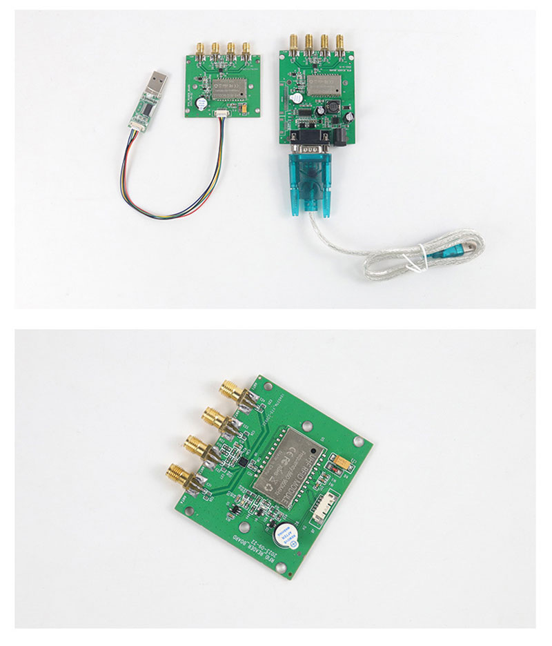 rfid сверхвысокочастотный модуль четырехканальный UHF международный универсальный модуль считывателя радиочастотной идентификации с четырьмя антеннами 8