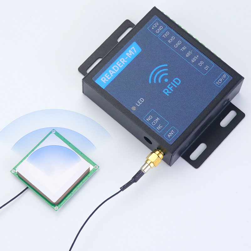 RFID UHF считыватель модуль последовательный порт сетевой порт радиочастотная идентификация UHF электронный считыватель тегов 915 МГц 4