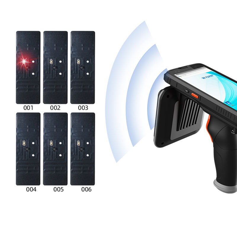 rfid светящаяся электронная метка сверхвысокой частоты UHF пассивный светодиодный свет подсказки позиционирование и поиск объектов антиметаллическая защита от несанкционированного доступа 2